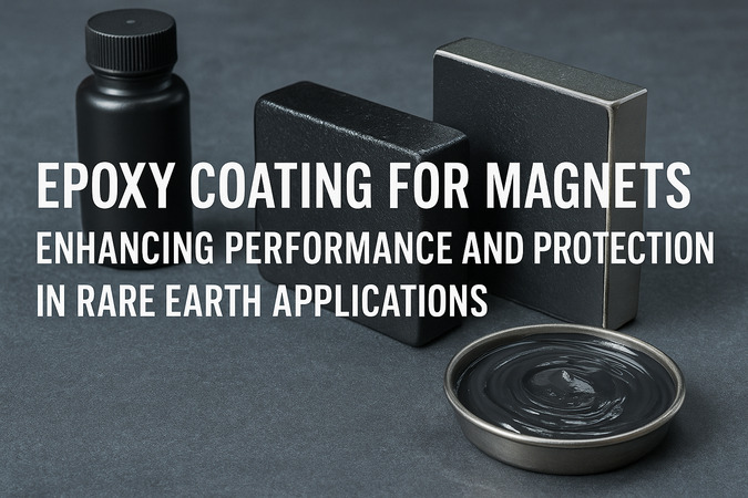Epoxy coating for magnets